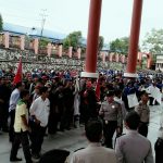 Gara-Gara GGD, DPRD Sintang di Demo