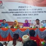KPU Sintang Tetapkan 466 DCT