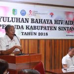 80 Persen Pemuda Indoensia Penderita HIV/AIDS, Jarot: Sintang Sumbang 386 Orang Positif HIV/AIDS
