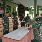 50 Prajurit Korem 121/Abw Dites Urine, Kolonel Inf Trijoko: Ini Komitmen Kita Perangi Narkotika!