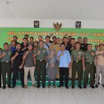 Jalin Silaturahmi, Danrem 121/Abw Tatap Muka dengan Wartawan
