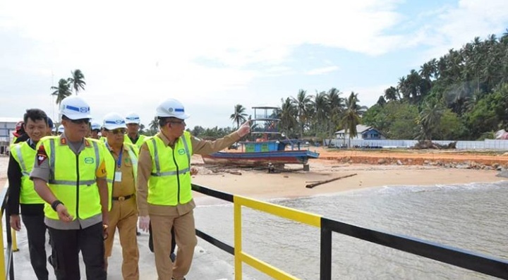 Tinjau Pembangunan Pelabuhan Kijing, Pelindo Diminta Segera Realisasikan Janjinya