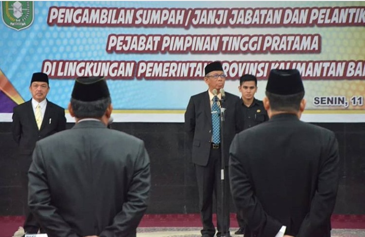 Midji-Norsan Lantik Tiga Pejabat Eselon II, Ini Pesannya