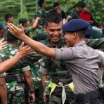 Salut TNI-Polri Kompak Ciptakan Pemilu Aman dan Damai