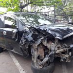 Mobil Dinas PA Sintang Ditabrak Pick Up, 1 Wakil Ketua dan 3 Panitera Luka Ringan