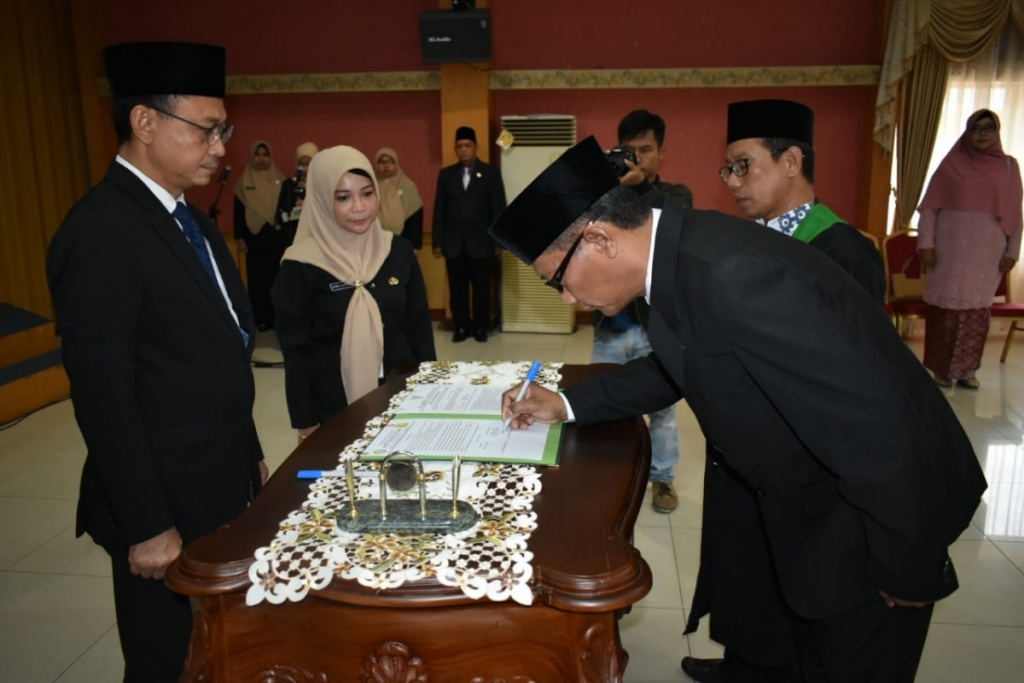 Agus Subardi Kembali Jabat Dirut Bank Pasar, Ini Pesan Edi Kamtono