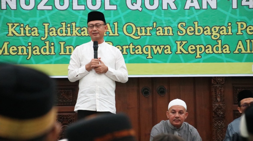 Nuzulul Quran, Edi Ajak Perdalam dan Amalkan Isi Al Quran