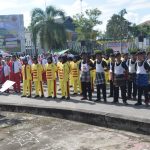 Peringati Harjad Kota Sintang ke 657, Ratusan Pelajar Tumpah di Tugu BI dan Taman Entuyut