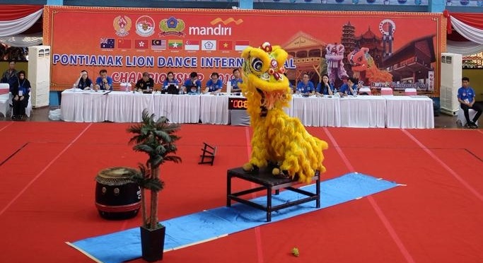 9 Negara Unjuk Gigi Tampilkan Atraksi Barongsai