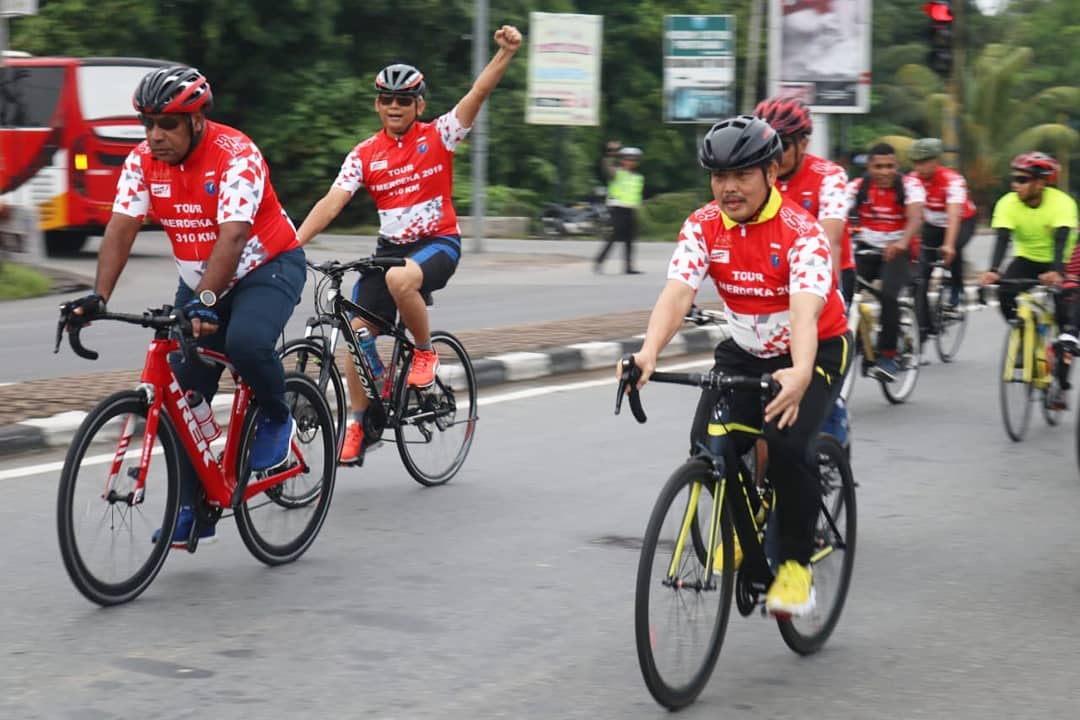 Wagub Kalbar Dukung Tour Of Merdeka