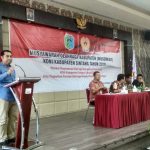 Terpilih, Ini Program Kerja Utama Ketua KONI Sintang yang Baru