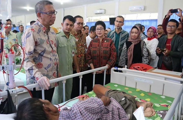 Menkes RI Puji Gubernur Kalbar Fokus dengan Dunia Kesehatan