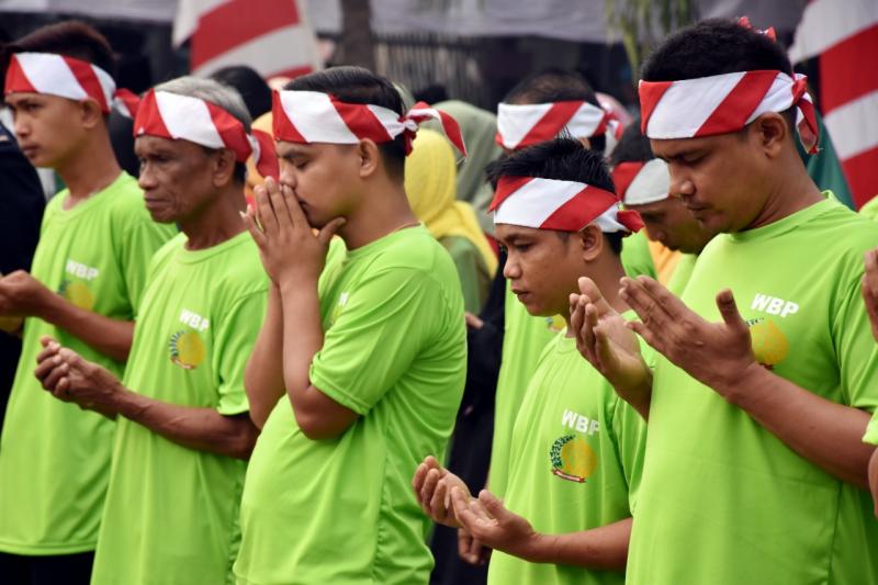 Merdeka! Warga Binaan Kelas II A Pontianak Terima Remisi