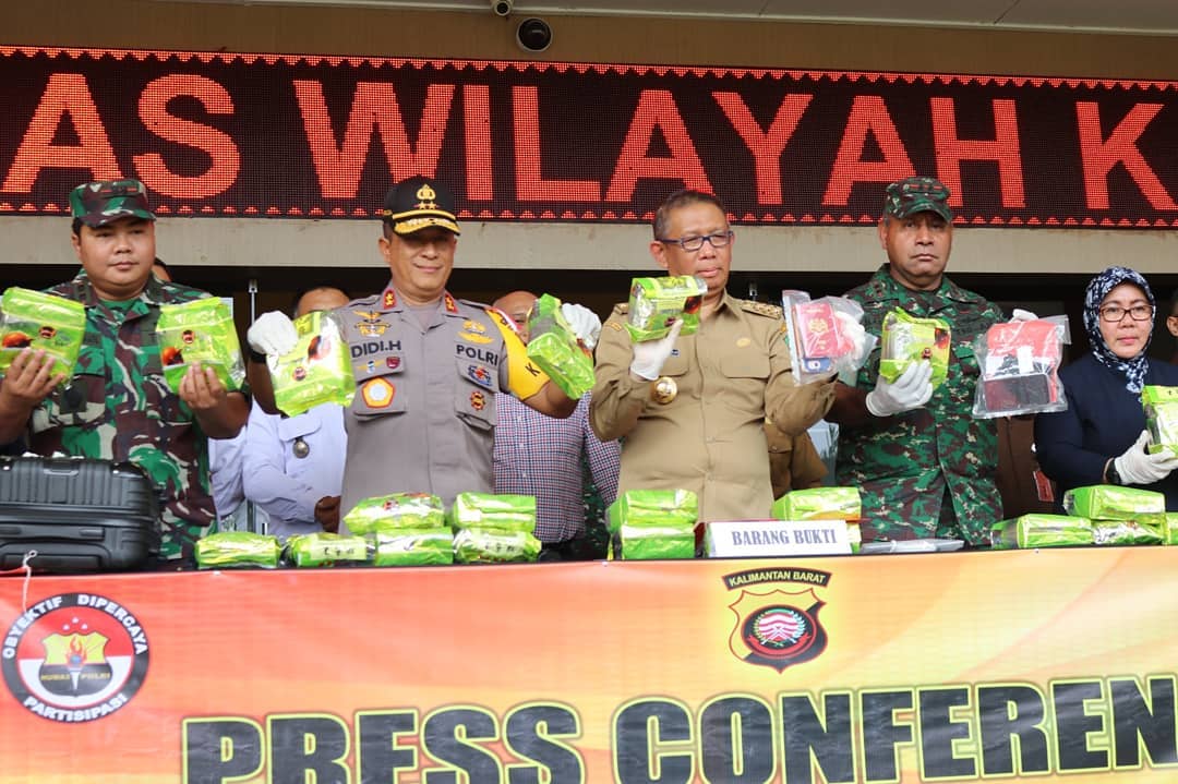 Alamak…! 26 Kg Sabu Kembali Masuk ke Kalbar