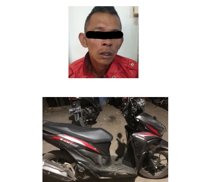 Polsek Timur dan Ambawang Ringkus Pelaku Curanmor