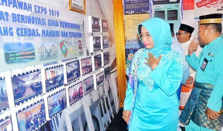 Mempawah Expo 2019 Dibuka, Hj Erlina Janjikan Mall Pelayanan