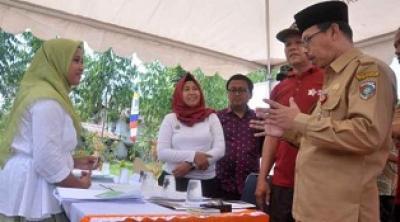 Sekda Buka Bursa Inovasi Desa Cluster I