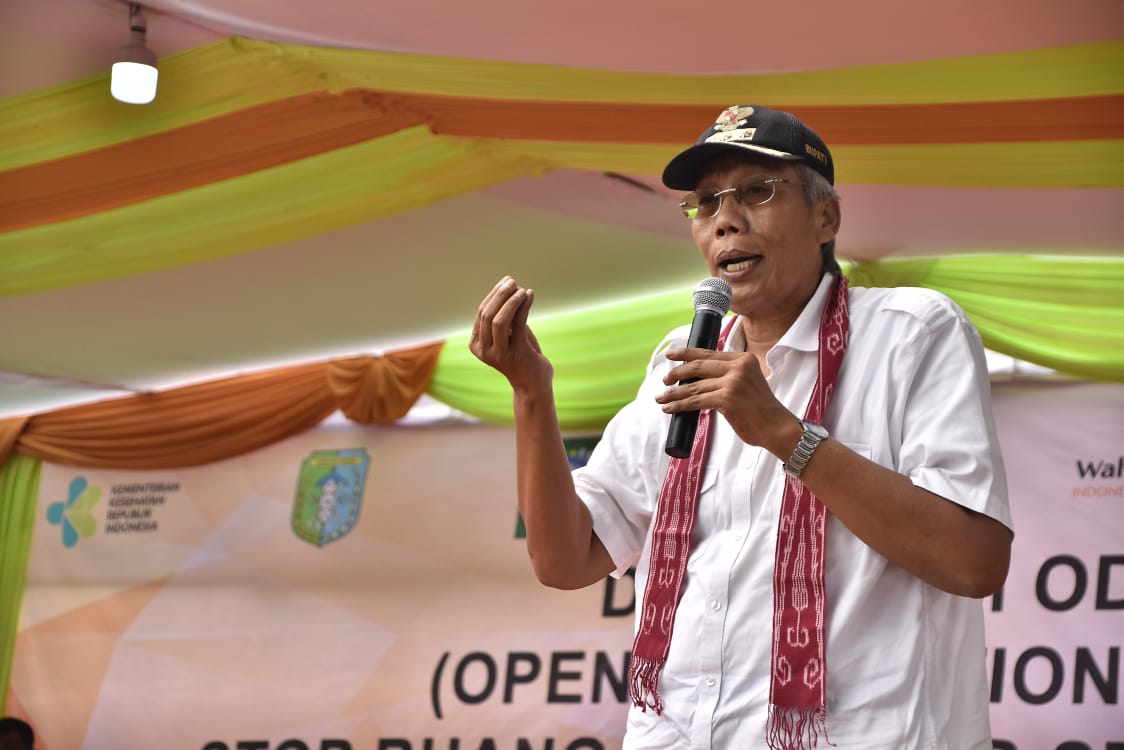 Jarot Minta Desa Tanjung Hulu Amalkan 5 Poin Kesehatan Masyarakat