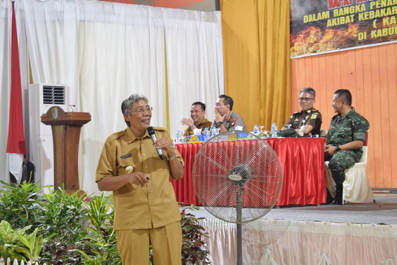 Jarot: Karhutla Terjadi, Karena Kita Lalai!