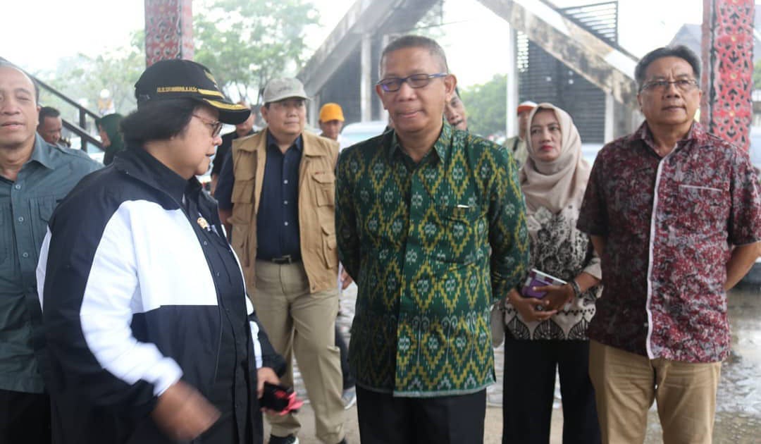 Menteri LHK dan Gubernur Tinjau Radangk dan Taman Digulist
