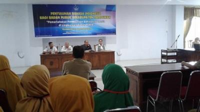 Gelar Penyuluhan Bahasa Indonesia di Mempawah