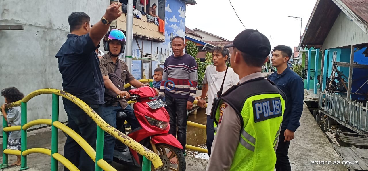 Kapolsek Timur Ajak Warganya Jauhi Narkoba dan Perjudian