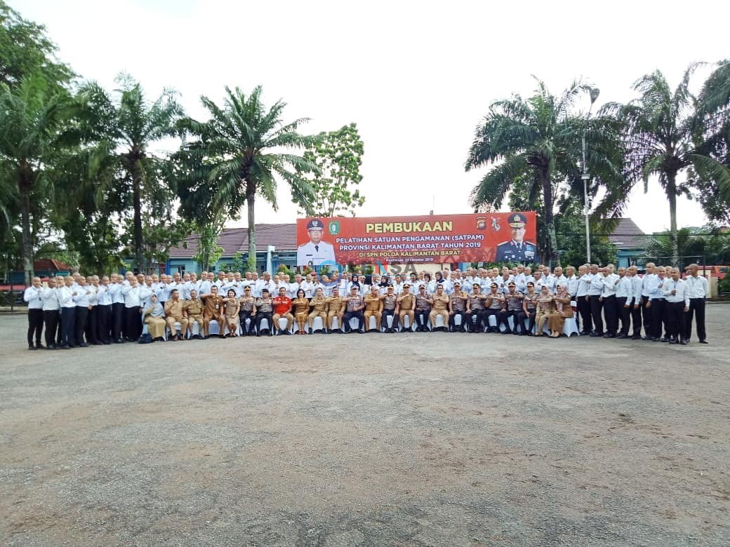 100 Peserta Ikuti Pendidikan Satpam