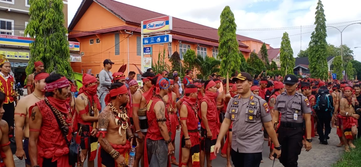 Demonstran di PN Sintang Berakhir Kondusif, Kapolres: Terimakasih