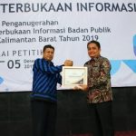 Pemkot Pontianak Raih Penghargaan sebagai Badan Publik Informatif