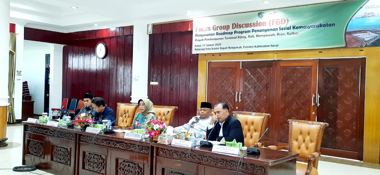 FGD, Bupati Minta CSR Pelindo Tepat Sasaran