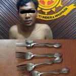 Gunakan Garpu, Pelaku Curanmor Ditembak