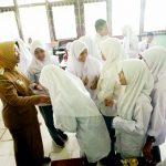 Tinjau Proses Belajar Mengajar, Bupati Berikan Motivasi dan Ajak Pelajar Jauhi Pergaulan Bebas