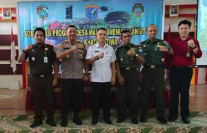 Wujudkan Desa Mandiri, Landak Kerjasama dengan TNI-POLRI