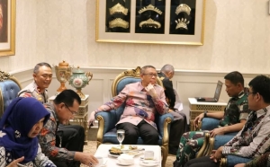 Rakor Forkopimda, Midji Minta Dinkes 14 Kabupaten/Kota di Kalbar Tetap Waspadai Virus Corona