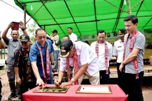 Deklarasi ODF, Warga Desa Mungguk Kelapa Diminta Amalkan 5 Pilar Sanitasi Total Berbasis Masyarakat