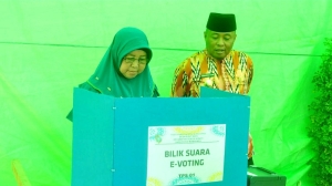 Sistem e-Voting, Burhan Pastikan Pilkades Tanpa Kecurangan, Ini Alasannya…