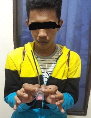 Bawa Dua Butir Ekstasi, Seorang Pemuda Parit Wan Salim Diringkus Polisi