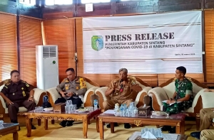 PDP 02 Terkonfirmasi Positif, Bupati Jarot Umumkan Sintang KLB Covid-19