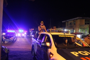 Patroli Covid-19, Kapolres Imbau Masyarakat Lakukan Social Distancing
