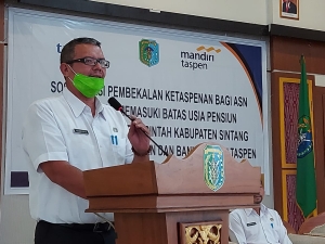 Sintang Gelar Sosialisasi Ketaspenan untuk ASN yang Pensiun