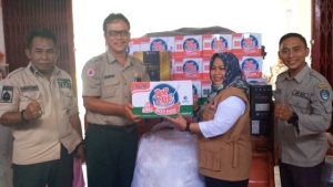 BPBP Provinsi Kalbar Bantu Logistik untuk Korban Banjir di Landak