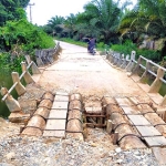 Pasca Diterjang Banjir, Bupati Karolin Minta Dinas PUPRPERA Atasi Jembatan Rusak