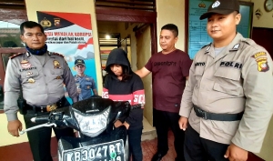 Dorong Motor Curian, Korban Ringkus Terduga Pelaku Curanmor