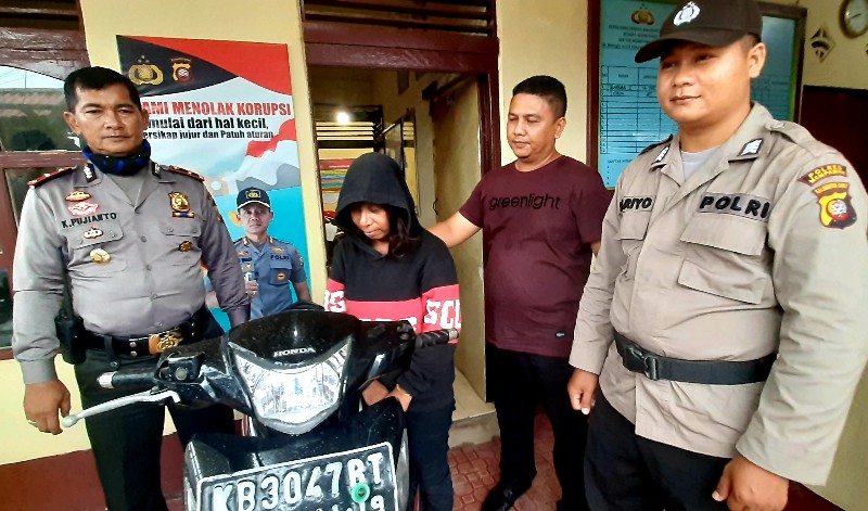 Dorong Motor Curian, Korban Ringkus Terduga Pelaku Curanmor