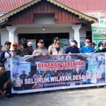 Gerakan Serentak Semprot Disinpektan di Desa Sejegi