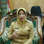 Bupati Erlina Minta Santri yang Baru Datang Lakukan Karantina Mandiri