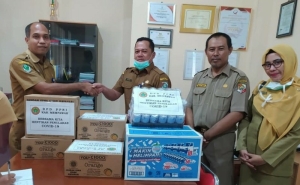 Bantuan untuk Tenaga Medis Atasi Covid-19 di RSUD Rubini Mempawah Terus Mengalir