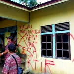 Pemkab Laporkan Aksi Penyegelan dan Pengrusakan Kantor Desa Bungkong Baru ke Polres Sintang