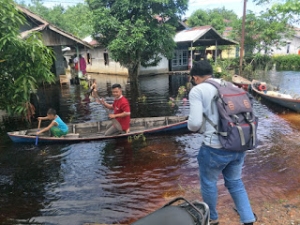 Dusun Sebukit Rama dan Suap Terendam Banjir