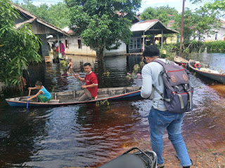 Dusun Sebukit Rama dan Suap Terendam Banjir